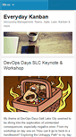 Mobile Screenshot of everydaykanban.com